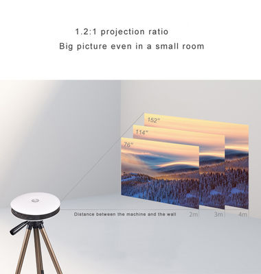 ราคาดี Custom Digital Movie HD 720p WXGA Led Projector 4k 3D DLP สํานักงาน UFO รูปทรง ออนไลน์