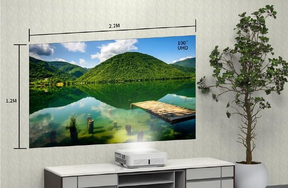 ราคาดี WUXGA 3800lm 1080p Led video DLP Chip Projector 3LCD สําหรับห้องประชุมบ้าน ออนไลน์