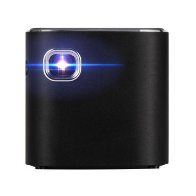 ราคาดี โปรเจคเตอร์มินิพีโก้คิวบ์ที่สามารถชาร์จได้ โปรเจคเตอร์ไมโคร DLP Bluetooth สําหรับการตั้งแคมป์กลางแจ้ง ออนไลน์