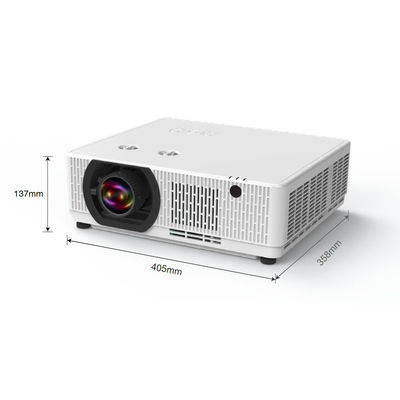 ซื้อ สถานที่ใหญ่ LED UST โปรเจคเตอร์ 4K เลเซอร์ โปรเจคเตอร์สั้นโยนธุรกิจ HD WUXGA 50Inch online manufacture