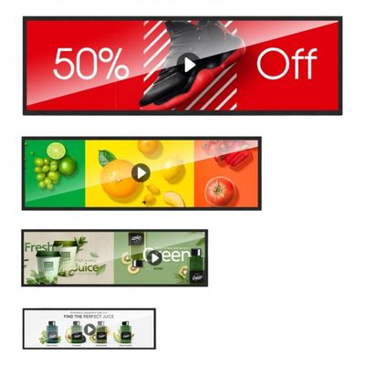 ราคาดี วีจีเอ ดิจิตอล ไซน์เกจ LCD โมเนอร์จอโฆษณา 240V 1920x1080 ออนไลน์