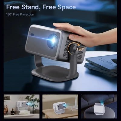 ราคาดี โปรเจคเตอร์ LED Home Theater DLP XGA 2K สําหรับโรงพยาบาลประชุมธุรกิจ ออนไลน์
